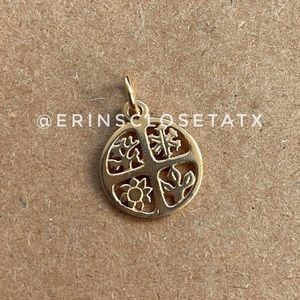 James Avery 14k gold Four Seasons charm